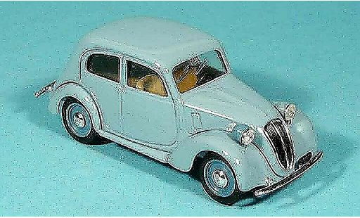 Fiat 1100 508C 1/43 Brumm HP32 azul coche miniatura