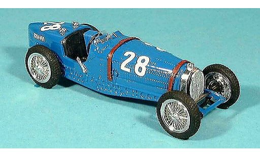 Bugatti Type 59 grand prix 1/43 Brumm G.P. Monaco 1933 coche miniatura