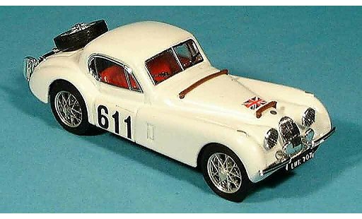 Jaguar XK 120 1/43 Brumm coupe alpenrallye 1953 coche miniatura