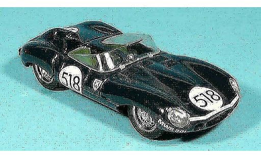 Jaguar D-Type 1957 1/43 Brumm mille miglia no. 518 coche miniatura