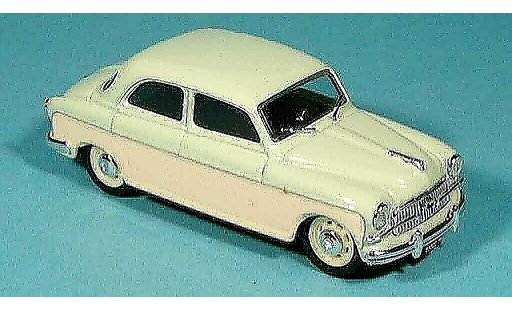 Fiat 1400 B 1/43 Brumm creme verde 1956 coche miniatura