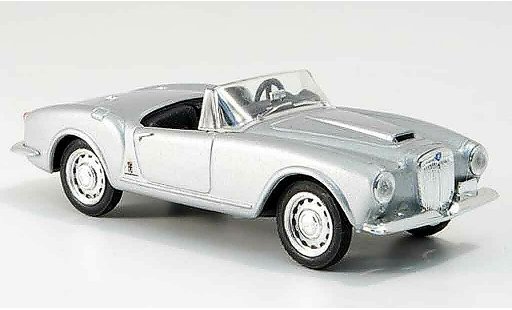 Lancia Aurelia B24 1/43 Brumm spider gris metallisee abierto 1955 coche miniatura