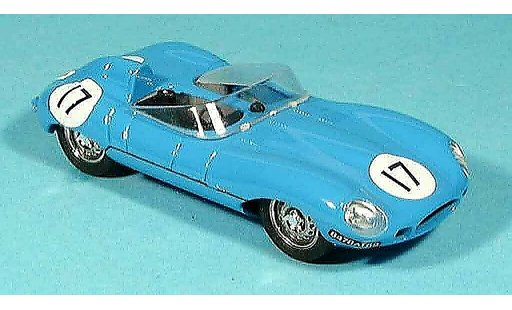 Jaguar D-Type 1954 1/43 Brumm hp 260 azul no. 17 coche miniatura