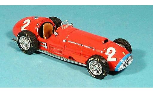 Ferrari 375 F1 1/43 Brumm no.2 alberto ascari gp monza 1951 coche miniatura