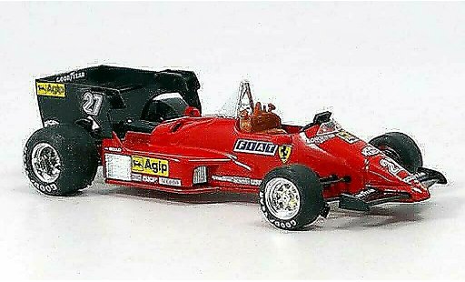 Ferrari 126 C4 1/43 Brumm No.27 GP Belgien M.Alboreto coche miniatura