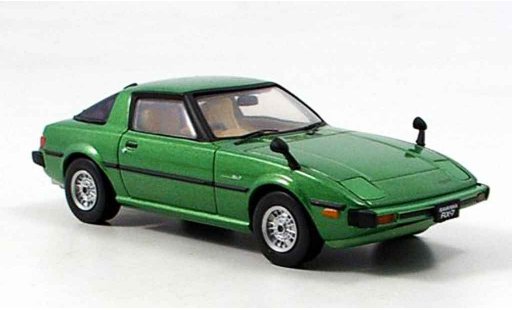 Mazda RX7 1978 1/43 Ebbro verde coche miniatura