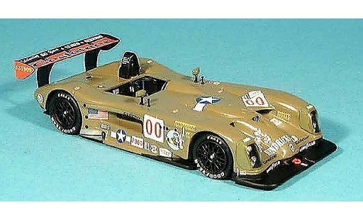 Panoz LMP01 Le Mans 1/43 Minichamps Roadster Sebring Jackson Jeannette Block 2002 coche miniatura