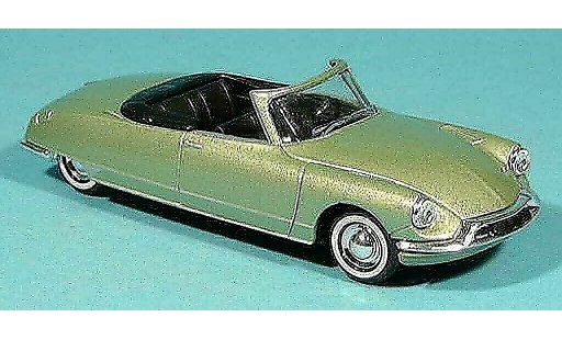 Citroen DS Cabriolet 1/43 Solido Descapotable verde 1961 coche miniatura