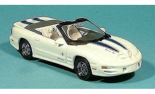 Pontiac Firebird 1999 1/43 Yat Ming Trans Am Descapotable blanco coche miniatura