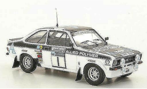 Ford Escort RS 1800 1/43 Trofeu Allied Polymer T.Makinen / H.Liddon RAC Rally 1975 coche miniatura