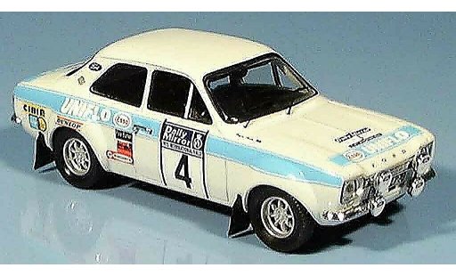 Ford Escort RS 1600 1/43 Trofeu ganador RAC R.Clark 1972 coche miniatura