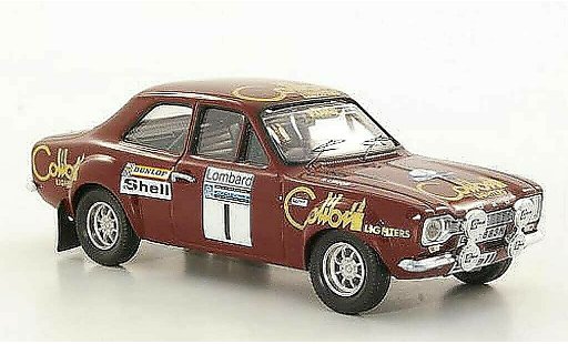Ford Escort RS 1600 1/43 Trofeu No.1 T.Makinen / H.Liddon Lombard RAC Rally 1974 coche miniatura