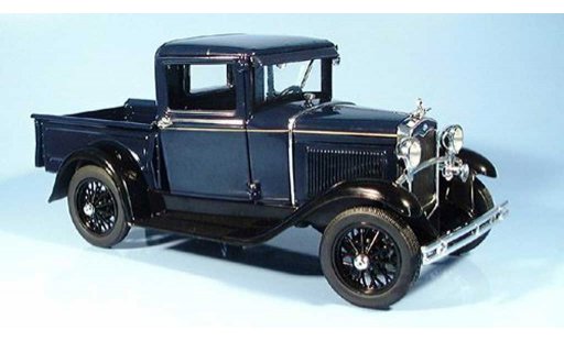 Ford Model A Pick Up 1/18 Signature azul fonce 1931 coche miniatura