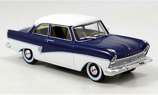 Ford Taunus 17M P2 1/43 Solido 17 M () blanco/azul coche miniatura