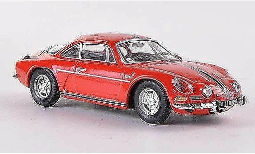 Alpine A110 1600 s 1/43 Trofeu rojo con rayas coche miniatura