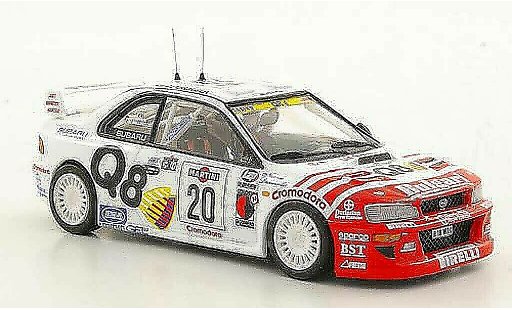 Subaru Impreza WRC 1/43 Trofeu No.20 A.Dallavilla / D.Fappani Rally San Remo 1998 coche miniatura