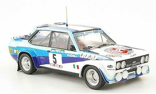 Fiat 131 Abarth 1/43 Trofeu ganador Portugal Rohrl-Geistdorfer 1980 coche miniatura