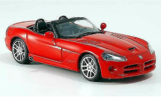 Dodge Viper SRT 10 1/43 Autoart rojo 2003 coche miniatura