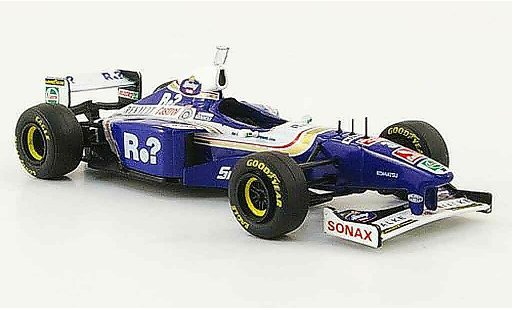 Renault F1 1997 1/43 Onyx williams fw19 no.3 j.villeneuve gp england coche miniatura