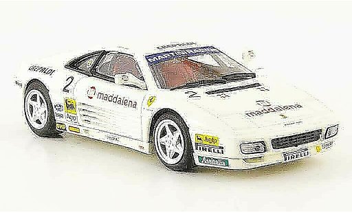 Ferrari 348 Challenge 1/43 Bang gianni giudici 1993 coche miniatura