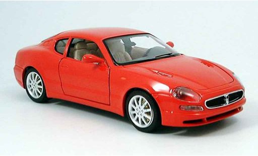 Maserati 3200 GT Base 1/18 Burago rojo 1998 coche miniatura