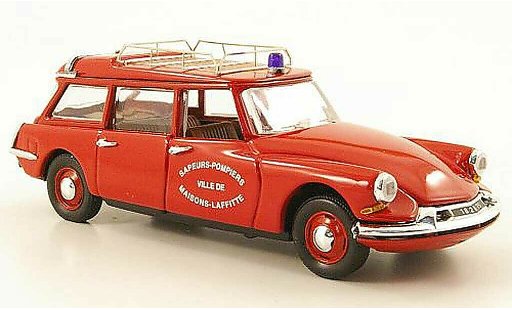 Citroen ID 19 pompiers 1/43 Rio Familiar Bomberos Maisons-Laffitte Bomberos 1960 coche miniatura
