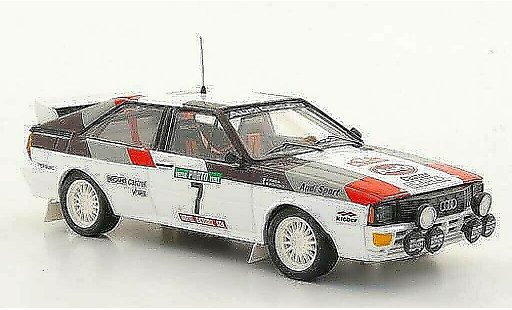 Audi Quattro rallye 1/43 Trofeu No.7 M.Mouton / F.Pons Rally Portugal 1982 coche miniatura