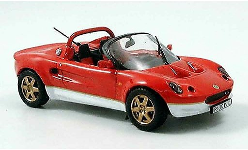 Lotus Elise 49 1/43 Maxi Car rojo blanco coche miniatura