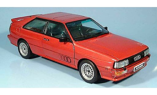 Audi Quattro coupe 1/18 Autoart rojo 1988 coche miniatura