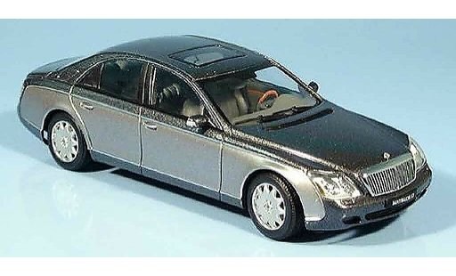 Maybach 57 SWB 1/43 Autoart gris metallisee 2002 coche miniatura