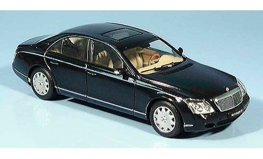 Maybach 57 SWB 1/43 Autoart negro 2002 coche miniatura