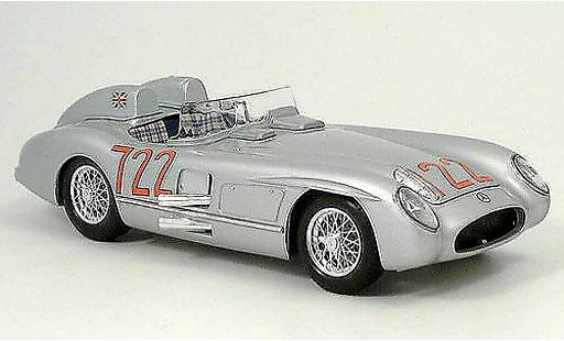 Mercedes 300 Base 1/18 Burago No.722 S.Moss / D.Jenkinson Mille Miglia 1955 coche miniatura