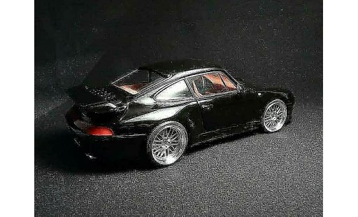 Porsche 911 Turbo S 1/18 Ut Models negro coche miniatura