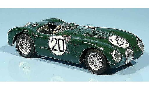 Jaguar C-Type Course 1/43 Brumm no.20 walker whitehead ganador le mans 1951 coche miniatura
