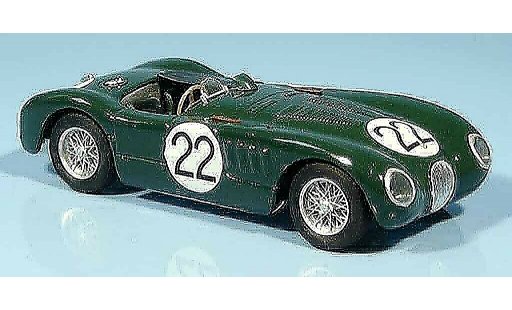 Jaguar C-Type Base 1/43 Brumm no. 22 moss fairman le mans 1951 coche miniatura