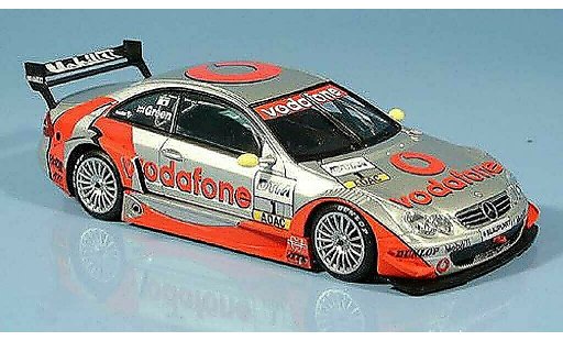 Mercedes Classe CL DTM 1/43 Minichamps K No.1 Team H.W.A. J. Green Testtage Silverstone 2002 coche miniatura