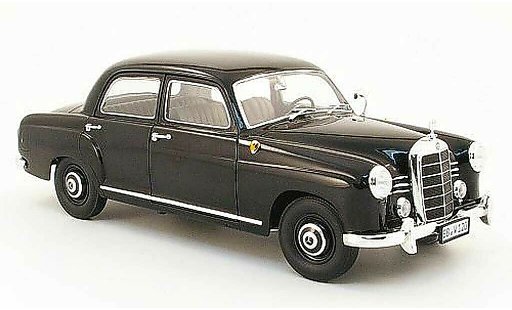 Mercedes 180 Base 1/18 Revell ponton (w 120) negro 1953 coche miniatura