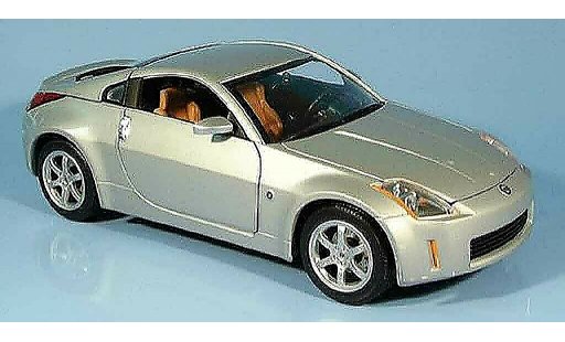 Nissan 350Z Base 1/18 Yat Ming coupe gris 2003 coche miniatura