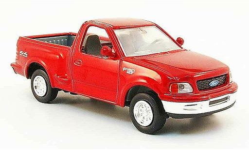 Ford F-150 Pickup 1/43 Yat Ming F 150 Pick Up rojo 1998 coche miniatura