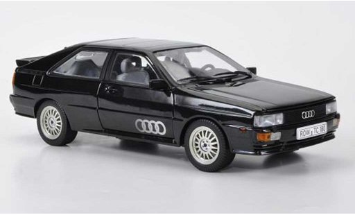 Audi Quattro coupe 1/18 Sun Star negro 1981 coche miniatura