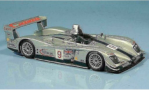 Audi R8 lms 1/43 Minichamps No.9 Team Sport UK M.Salo / J.Kane / P.McCarthy 12h Sebring 2003 coche miniatura