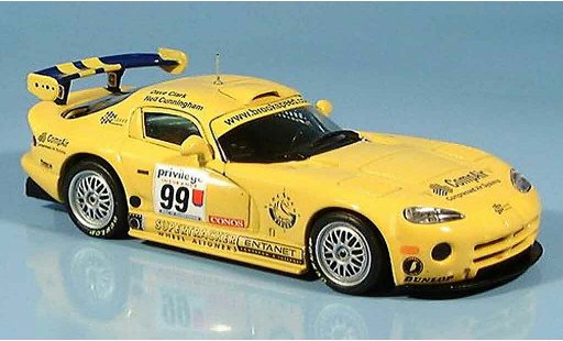 Dodge Viper GTS R 1/43 Minichamps GB Clark Cunningham 1999 coche miniatura