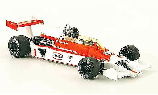 McLaren M26 Base 1/43 Minichamps Ford No.1 Texaco J.Hunt F1 Saison 1977 coche miniatura