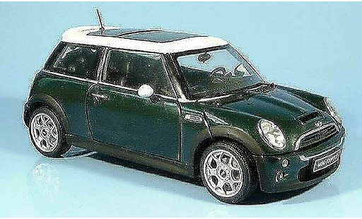 Mini Cooper S 1/18 Kyosho verde coche miniatura