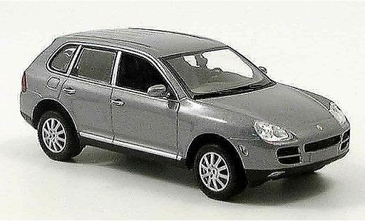 Porsche Cayenne Base 1/43 Minichamps V6 gris 2003 coche miniatura