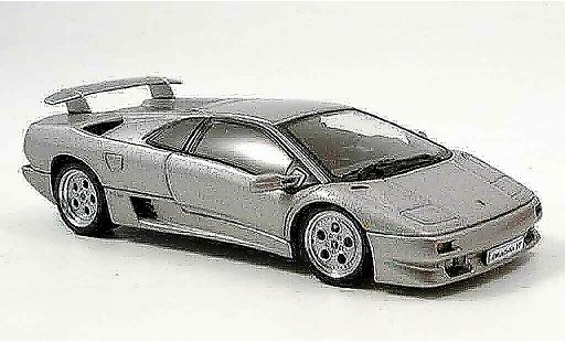 Lamborghini Diablo VT 1/43 Autoart coupe gris metallisee coche miniatura