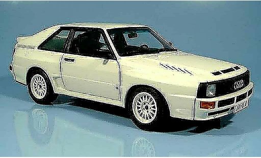 Audi Sport Quattro coupe 1/18 Autoart swb blanco 1984 coche miniatura