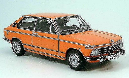 Bmw 2000 Touring 1/18 Autoart tii naranja 1973 coche miniatura