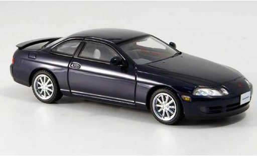 Toyota Soarer 2.5GT Twin Turbo L 1/43 Kyosho azul 1991 coche miniatura