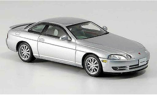 Toyota Soarer 2.5GT Twin Turbo L 1/43 Kyosho gris metallisee 1991 coche miniatura